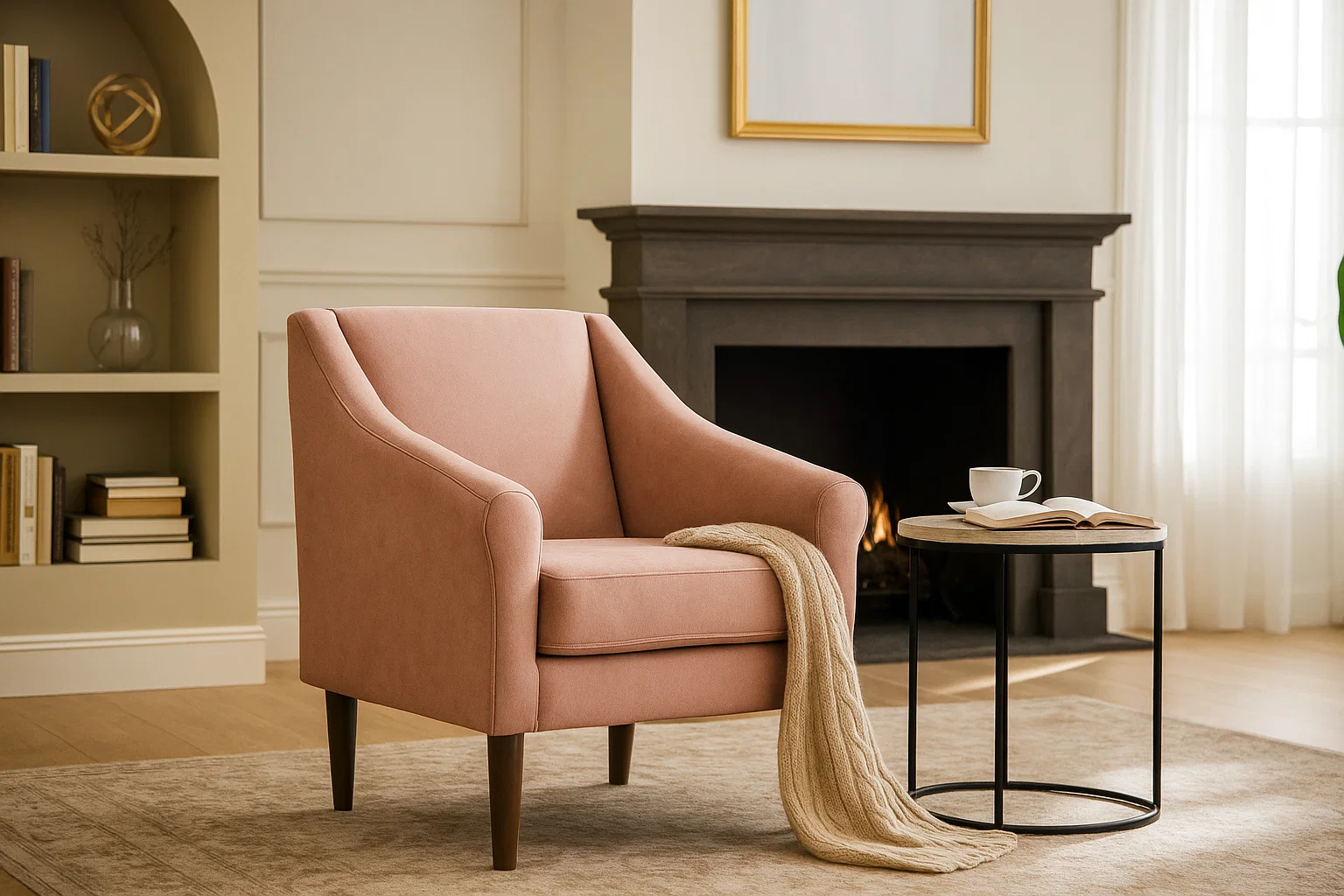 Poltrona Isabella Palo Rosa