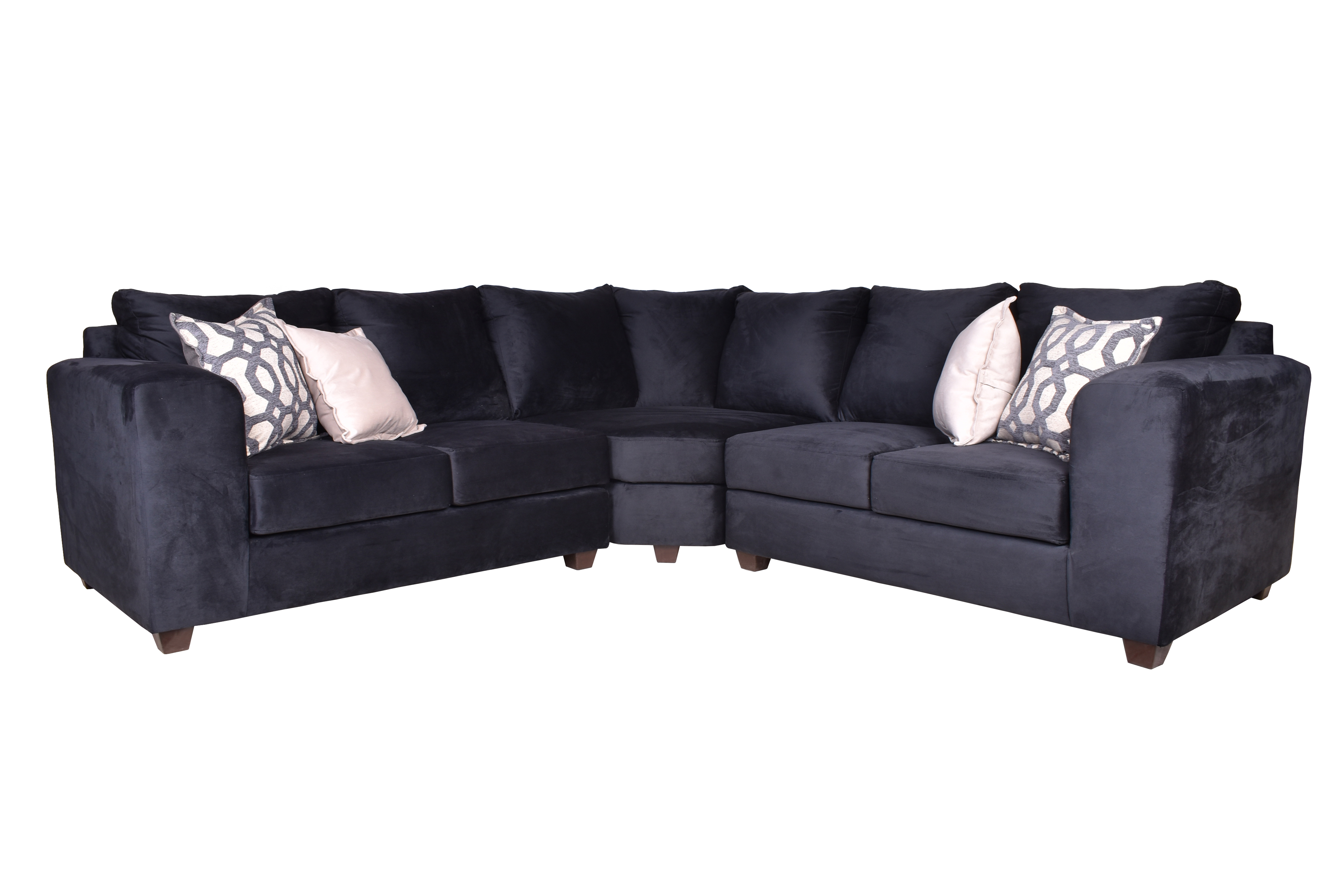 Seccional Kenia Felpa Negro - Imagen 2