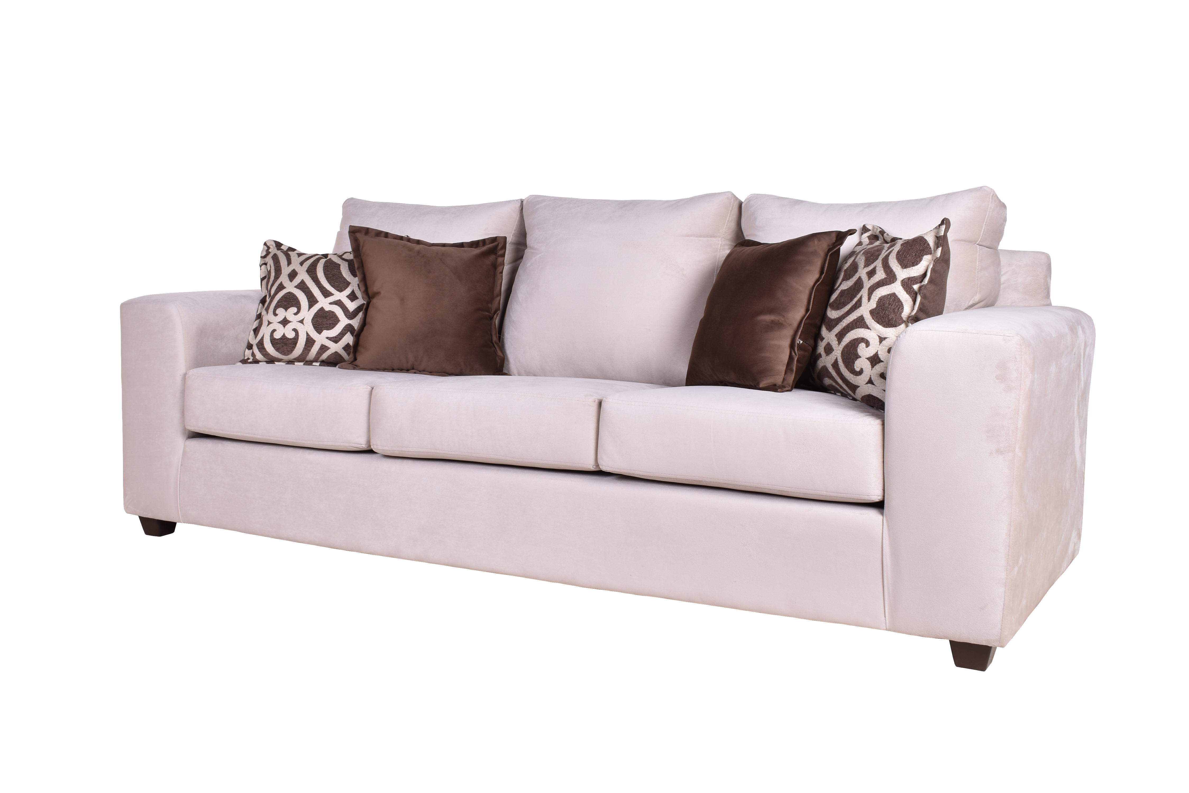 Sofa Kenia 3c Felpa Beige - Imagen 3
