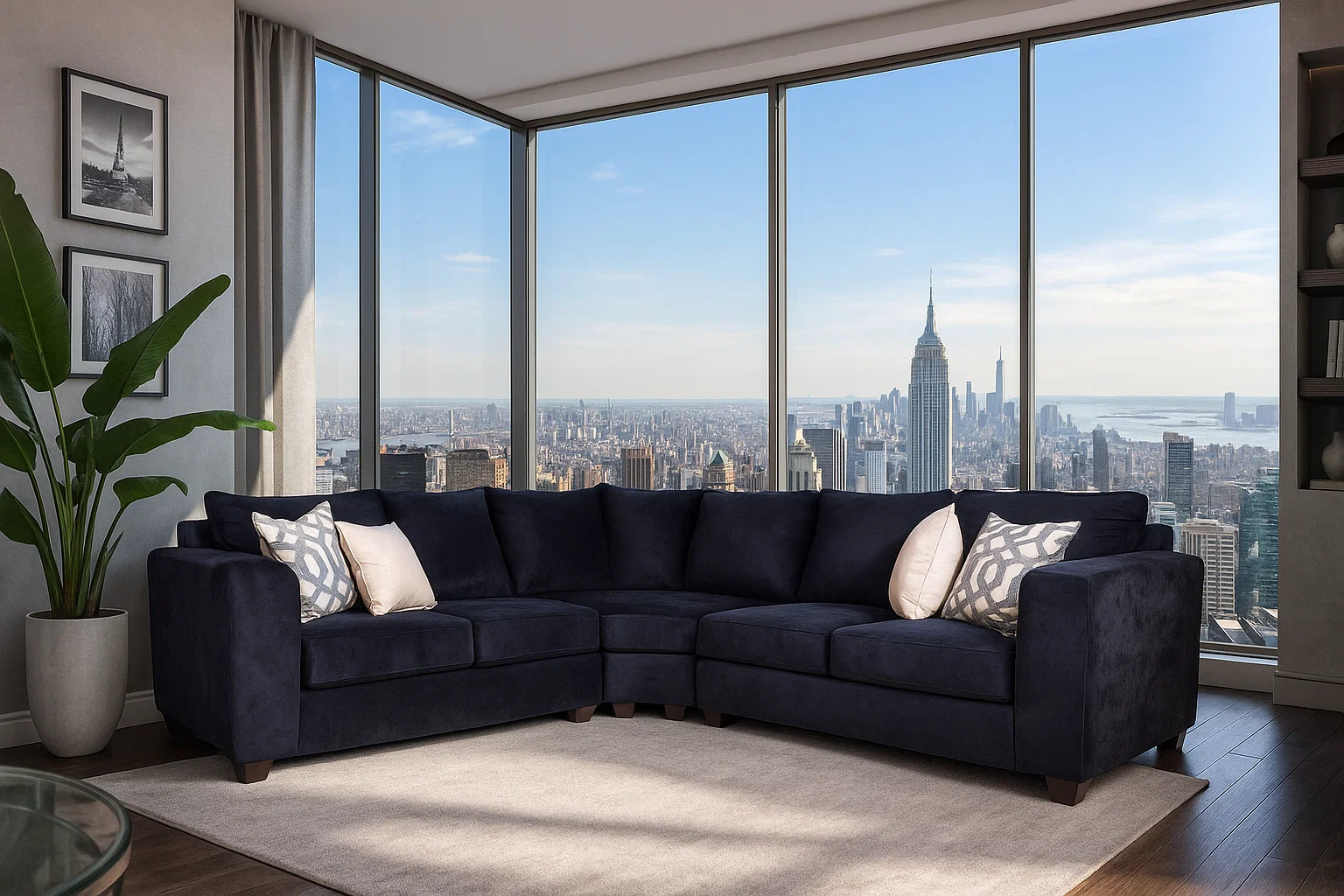 Seccional Kenia Felpa Negro