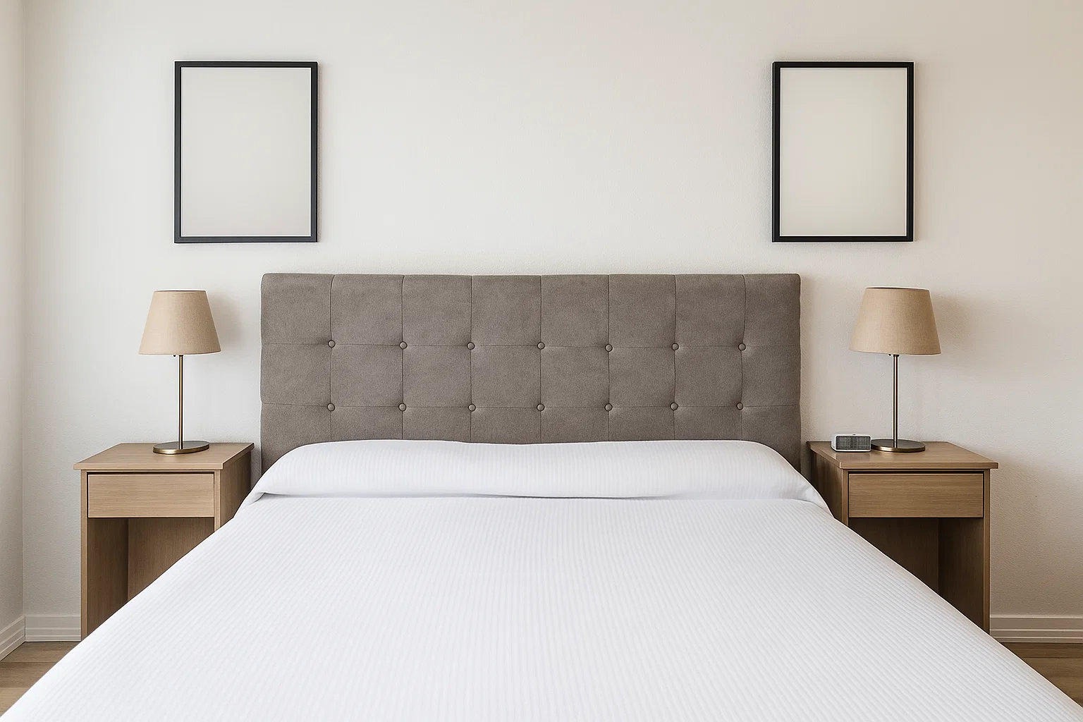 Respaldo de Cama Metropolitan - Gris 2 Plazas