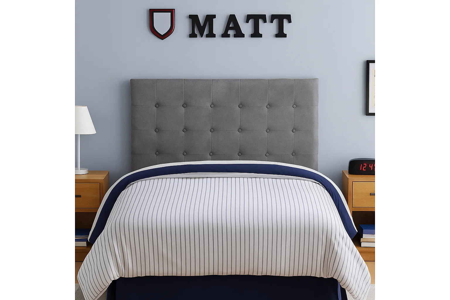 Respaldo 1,5plz Urban Gris